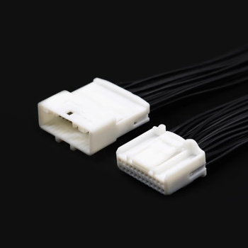 正鑫远 汽车连接器线束定制插头公母对插 40孔公母全套带线30cm0.5平方 正鑫远 汽车连接器线束定制插头公母对插 40孔公母全套带线30cm0.5平方