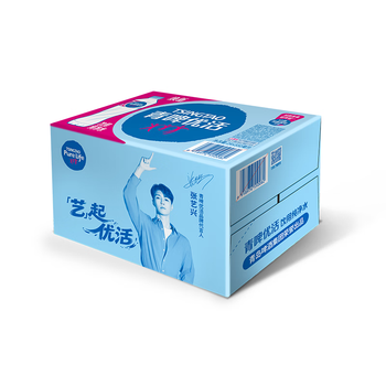青啤优活（TSINGTAO）纯净水550ml*24瓶饮用水整箱装 张艺兴代言【热门商品】