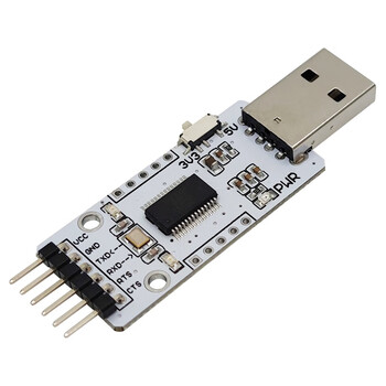 丢石头 FT232RL USB转TTL模块 usb转uart串口通信模块 刷机板 3.3/5V电平输出 Type A接口