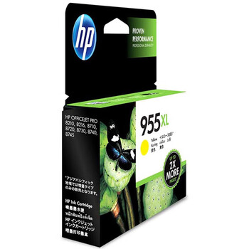 惠普（HP）原装墨盒 L0S69AA 955XL 黄色高容量 适用于Pro 8210/8216/8710/8720/8730/7720/7730/7740
