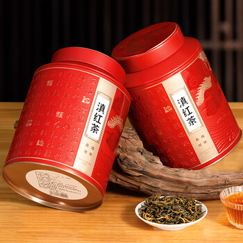 华源滇红茶云南凤庆高山古树浓香型新茶自己喝茶叶礼盒装送礼长辈500g