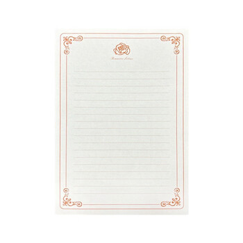 狮洛德 信纸情书告白浪漫表白复古玫瑰文艺信纸A4手写情侣1份20张入 狮洛德 信纸情书告白浪漫表白复古玫瑰文艺信纸A4手写情侣1份20张入