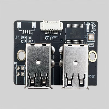 凯元达 工业级USB2.0 HUB模块电脑外接扩展模块无需外接电源IIO-USBHUB4 USB typeA 单层2口+PH2.0(2个) 凯元达 工业级USB2.0 HUB模块电脑外接扩展模块无需外接电源IIO-USBHUB4 USB typeA 单层2口+PH2.0(2个)
