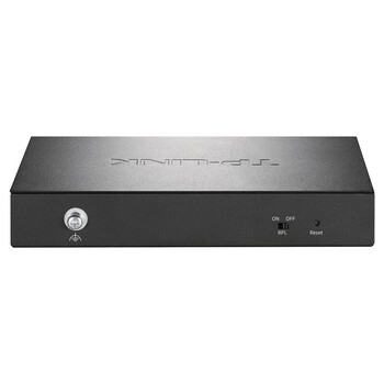 普联（TP-LINK）千兆单芯单模单纤光纤收发器 3公里远距离 SC-RJ45互转光电转换器【4电2光/环网】TL-FC324PAB-3