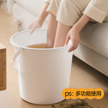 本迪30L超大号水桶加厚手提洗车储水桶宿舍洗衣桶拖把桶泡脚洗脚桶