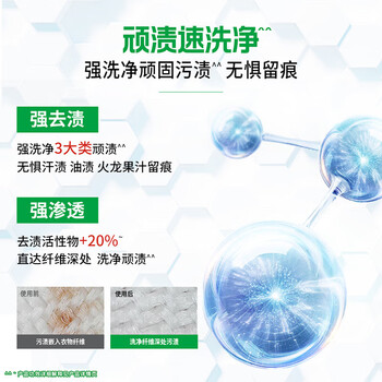 碧浪除菌洗衣液草本清新6斤瓶装 杀菌除螨 根源消臭去黄 支持快洗