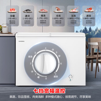 容声(Ronshen) 230升大容量蝶形门冰柜家用大冷藏小冷冻双温冷柜 节能大容量卧式冷冻柜BCD-230ZKM 容声(Ronshen) 230升大容量蝶形门冰柜家用大冷藏小冷冻双温冷柜 节能大容量卧式冷冻柜BCD-230ZKM