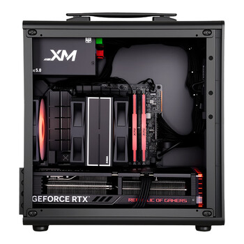 先马(SAMA)平头哥M2 Note黑色 台式商务电脑迷你小主机箱 便携提手/Type-C/支持MATX主板/多硬盘位/0.7mm五金 先马(SAMA)平头哥M2 Note黑色 台式商务电脑迷你小主机箱 便携提手/Type-C/支持MATX主板/多硬盘位/0.7mm五金