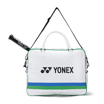 YONEX尤尼克斯网球包多功能大容量时尚斜挎手提单肩包YOTC4004CR白