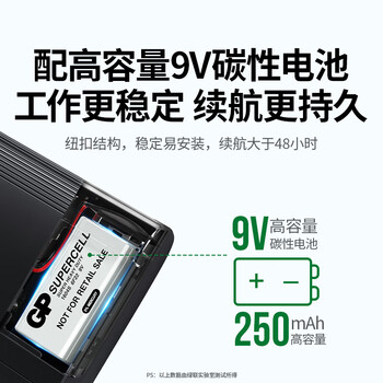 绿联网线测试仪 多功能网线/电话测线仪 电脑网络水晶头电话线工程/家用智能信号检测通测试仪器通断器