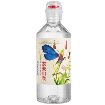农夫山泉 长白山 天然矿泉水 学生饮用水 运动盖 400ml*24瓶
