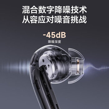 漫步者（EDIFIER）Evo Pro 真无线主动降噪蓝牙耳机 无线耳机 入耳式耳机 适用苹果华为小米OPPO手机 贝母白
