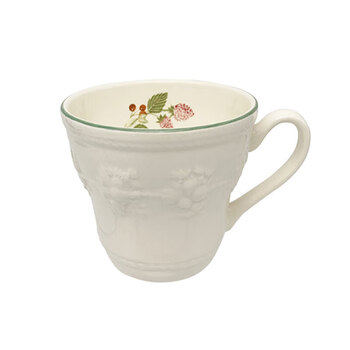 Wedgwood欢愉假日树莓马克杯套装+Parker派克威雅XL入门级黑金夹墨水笔	