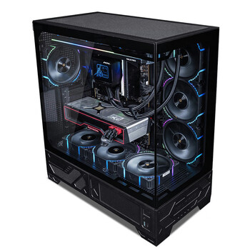 瓦尔基里(VALKYRIE)VK03 LITE BLACK 黑色 ATX 游戏电脑台式机箱 支持360水冷 270°海景房 瓦尔基里(VALKYRIE)VK03 LITE BLACK 黑色 ATX 游戏电脑台式机箱 支持360水冷 270°海景房