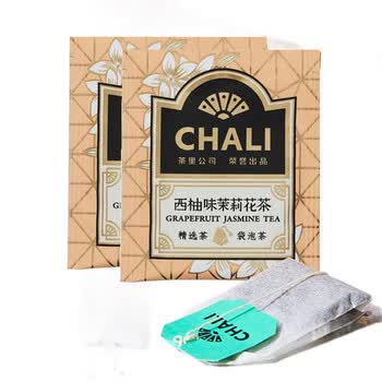 CHALI茶里西柚茉莉无纺布200g 酒店袋泡茶办公花茶养生茶送礼2g*100包