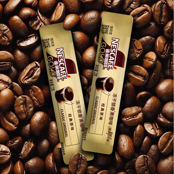 雀巢 Nestle 速溶咖啡 金牌 至臻原味箱装2g*100条 醇品黑咖啡饮品 雀巢 Nestle 速溶咖啡 金牌 至臻原味箱装2g*100条 醇品黑咖啡饮品