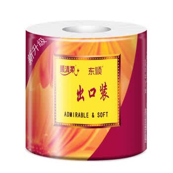 顺清柔有芯卷纸出口装5层140g*27卷 冲厕易溶解加厚卫生纸（整箱销售）