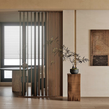 吳湖帆 屏風 北欧风格屏风型号规格- 京东