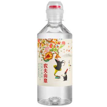 农夫山泉 长白山 天然矿泉水 学生饮用水 运动盖 400ml*24瓶