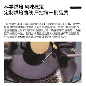 LUJIAZUI鹿家嘴埃塞俄比亚瑰夏意式精品美式咖啡豆阿拉比卡中深烘焙250g