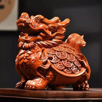 木雕龙龟型号规格- 京东