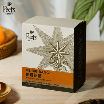 皮爷咖啡皮爷peets创世巨星挂耳滤泡式咖啡 中烘50g（10g*5包）【新包装】