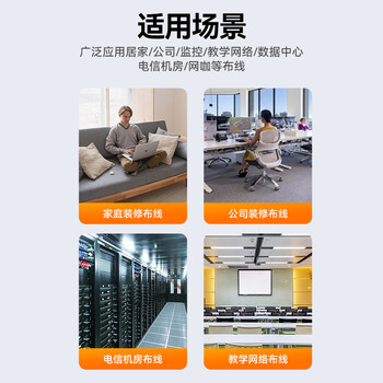 山泽超六类直通网络模块 网线对接头锌合金屏蔽CAT6A万兆高速网络直通头面板配线架直通头模块MKQ-6A