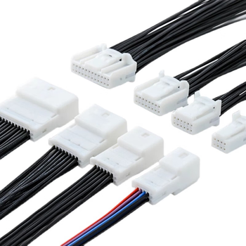 正鑫远 汽车连接器音响导航倒车公母插拔式对接插件线束插头 1565380-1-28孔母头 线长20cm