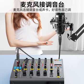 晶华 6.5mm转卡侬公对母音频线 6.35大三芯音质清晰平衡麦克风话筒调音台音响箱功放连接线 3米 A155H