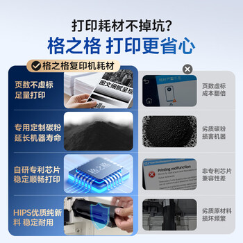 格之格NPG-67粉盒 适用佳能C3020I墨盒c3120l硒鼓c3222l 3320 3520 3130 3530 3125打印机墨盒4色套装【含载体】