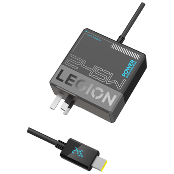 联想（Lenovo）氮化镓充电器 拯救者245w Slim方口 拯救者快充协议官方适配器 适用拯救者 智控数显屏