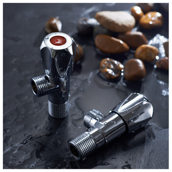 水龙头开关铜三角阀冷热水角阀止水阀黄铜加厚防爆角阀快开阀门 全铜