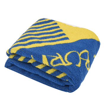 莹恋严选WINION 运动毛巾吸汗乒乓球羽毛球擦汗毛巾 蓝黄色