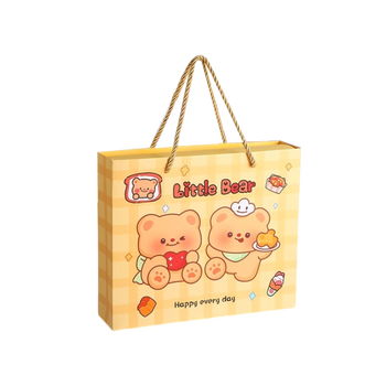 一丸咔黄油奶油小熊文具礼盒套装小学生学习用品开学大礼包初中生学习盲盒低年级升级37件套HY2504