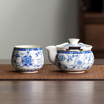 缠枝莲青花瓷品牌及商品- 京东