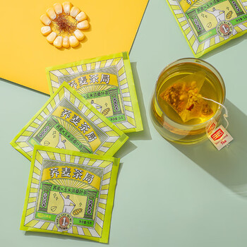 三匠玉米须桑叶荞麦茶 大凉山黑苦荞 橘皮栀子养生茶混合茶包70g