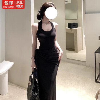 连衣裙包臀黑色价格报价行情- 京东