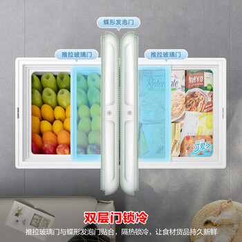 容声(Ronshen) 230升大容量蝶形门冰柜家用大冷藏小冷冻双温冷柜 节能大容量卧式冷冻柜BCD-230ZKM 容声(Ronshen) 230升大容量蝶形门冰柜家用大冷藏小冷冻双温冷柜 节能大容量卧式冷冻柜BCD-230ZKM