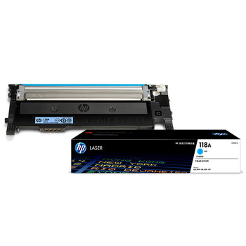 惠普（HP）118A（W2081A）原装硒鼓青色粉盒单支装（适用hp 150a/w 178nw 179fnw）打印页数700