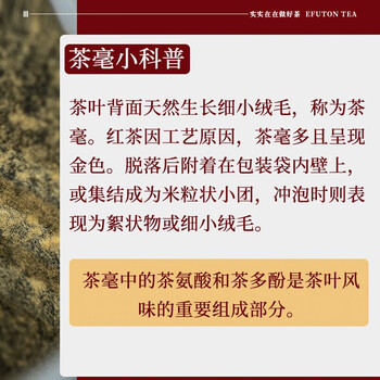 艺福堂 茶叶红茶 金骏眉特级金选 武夷山原产 罐装100g  茗茶桐木关