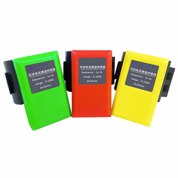 鑫凯辰 (绿色100A)物联无线无源电流测温传感器智能开合开口式电流互感器