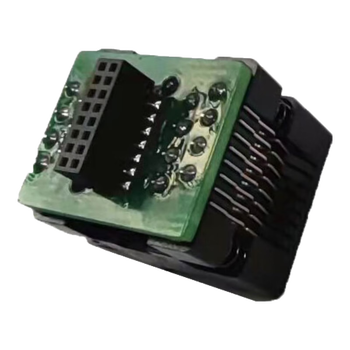 鑫凯辰 芯片烧录转接座OTP单片机调试座1.27 SOP20宽体座+5个双排针 适用于芯片宽7.5mm,不含引脚 鑫凯辰 芯片烧录转接座OTP单片机调试座1.27 SOP20宽体座+5个双排针 适用于芯片宽7.5mm,不含引脚