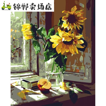 数字油画花鸟价格报价行情- 京东