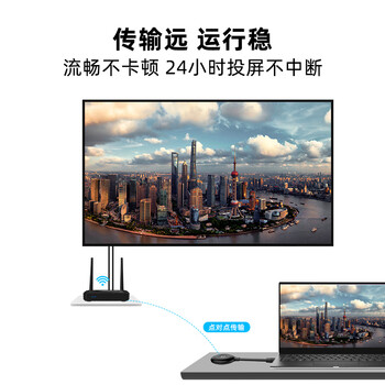 宝疆（BOEGAM）无线投屏器hdmi线高清传输办公家用苹果安卓华为手机接电视投影仪 RS002 三发射器套装