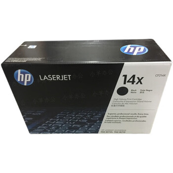 惠普（HP）CF214X黑色大容量硒鼓 14X（适用于HP LaserJet Enterprise 700 M712/M725系列）（约17500页）