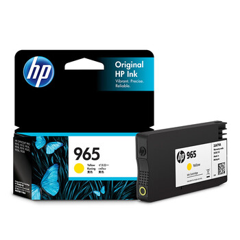 惠普(HP)3JA79AA原装965黄色墨盒适用OfficeJet Pro9010/9019/9020打印机墨水(700页) 惠普(HP)3JA79AA原装965黄色墨盒适用OfficeJet Pro9010/9019/9020打印机墨水(700页)