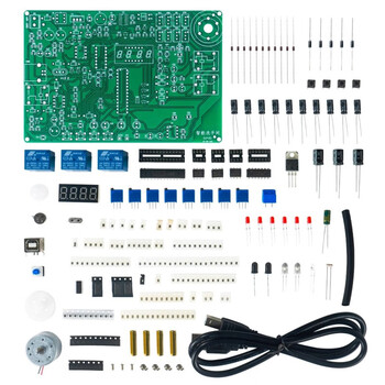伍陆电子 智能洗手间控制系统套件电子产品设计应用技能竞赛焊接JS-56-345 智能洗手间控制+六位电子密码锁 伍陆电子 智能洗手间控制系统套件电子产品设计应用技能竞赛焊接JS-56-345 智能洗手间控制+六位电子密码锁