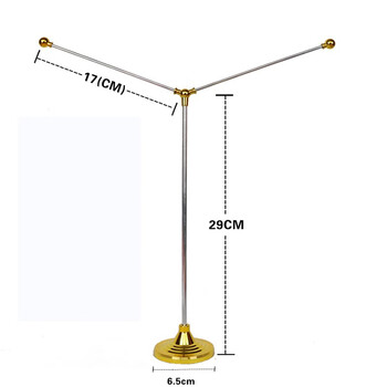 格立特（gelite）办公桌国旗摆件会议室桌旗中国国庆节党旗国旗摆件办公室小国旗小红旗带底座五星红旗帜 金色圆座