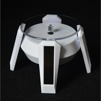 【京东优选】特逸家居 新款珠宝首饰展示架太阳能旋转展台手表托盘