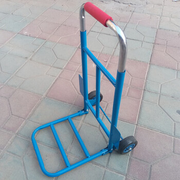 创意简易拉杆车爬楼车杆拉不锈钢买菜可折叠便携拉购物行李架手拉车